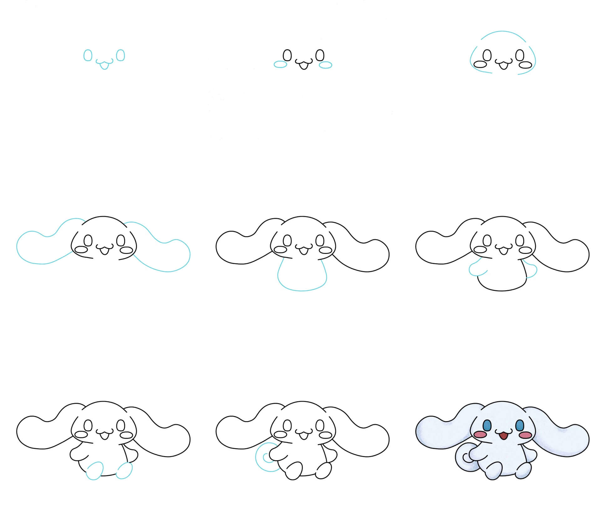 Cinnamoroll idea (6) Drawing Ideas