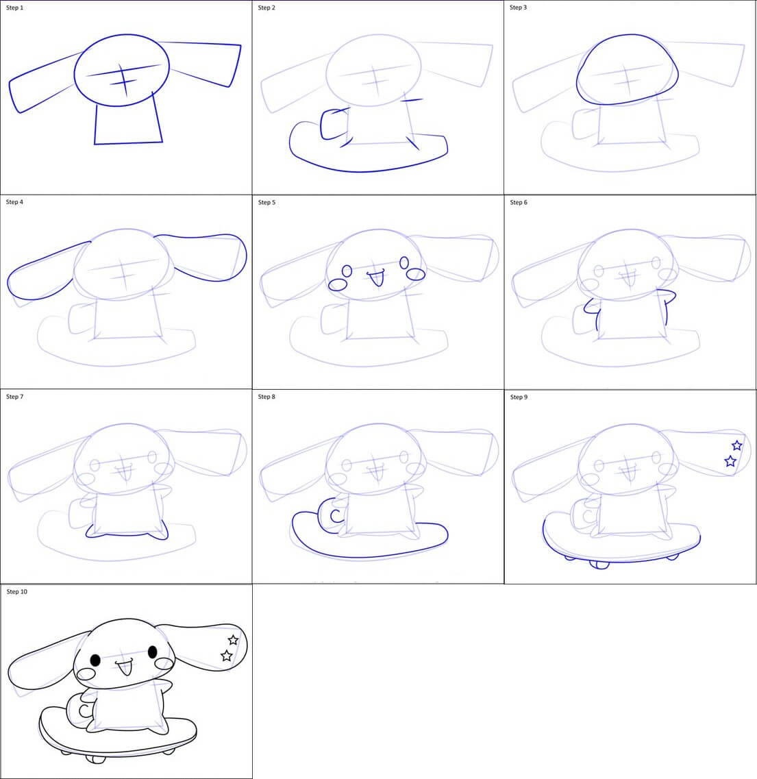 Cinnamoroll idea (7) Drawing Ideas