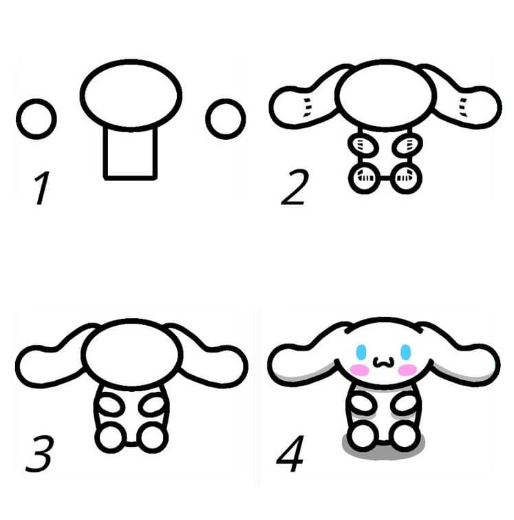 Cinnamoroll is simple Drawing Ideas