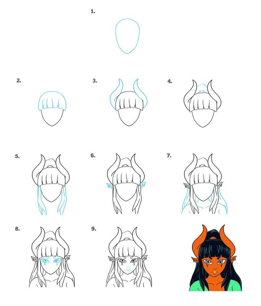 Demon idea (1) Drawing Ideas