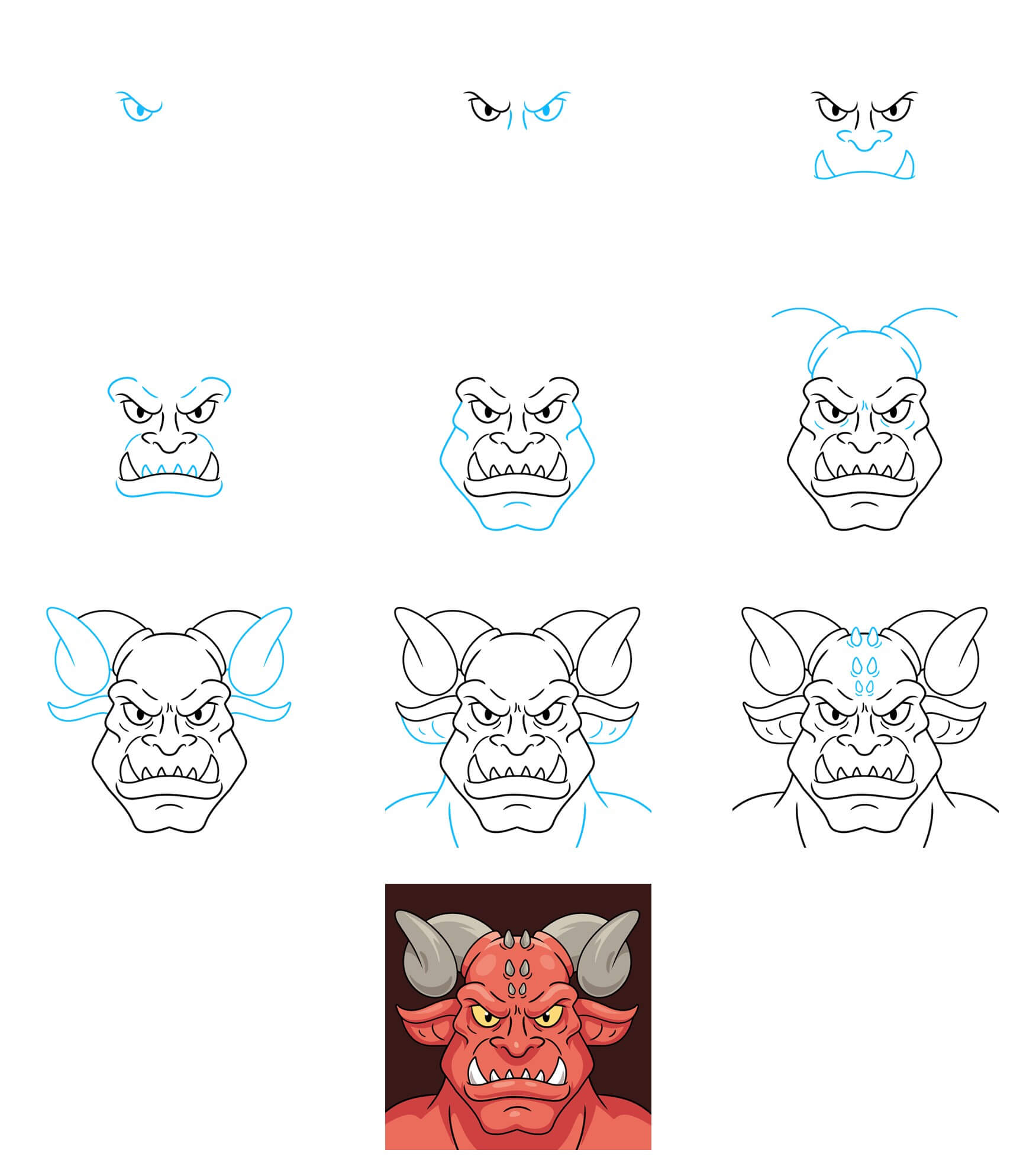 Demon idea (11) Drawing Ideas