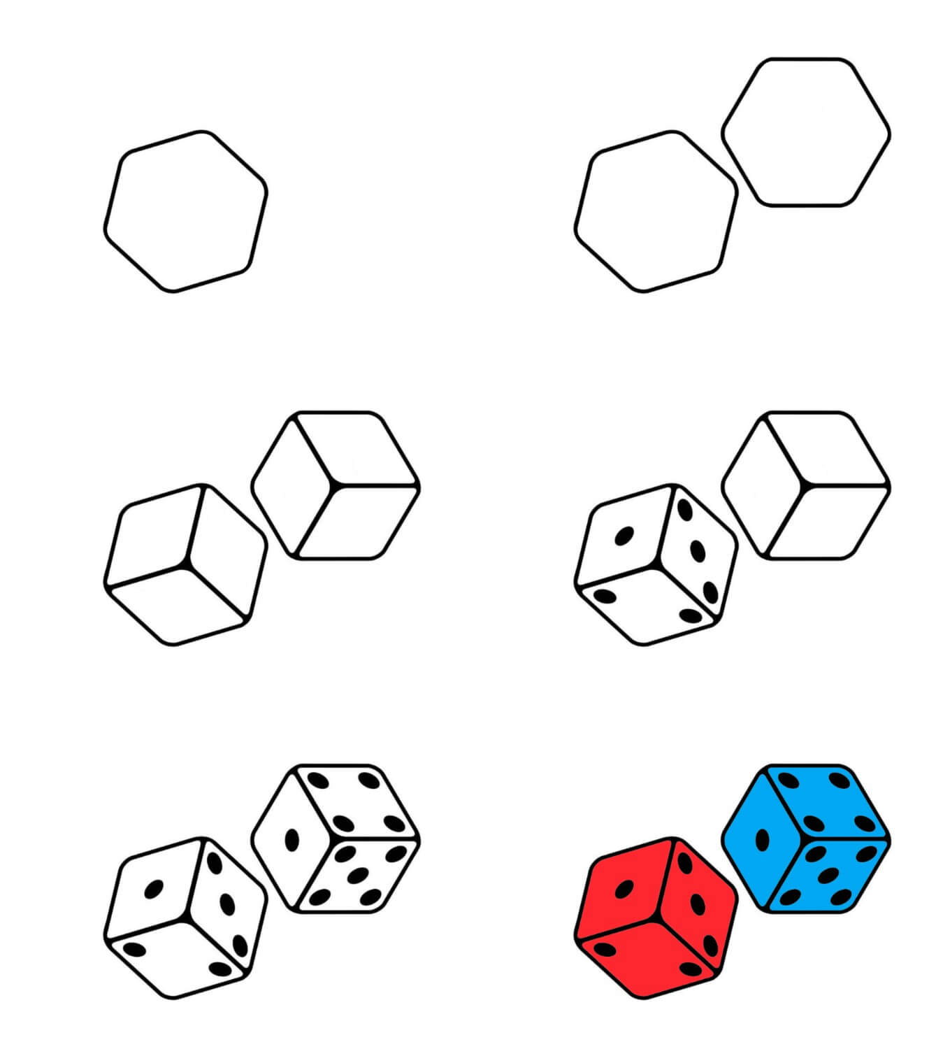 Dice idea (1) Drawing Ideas