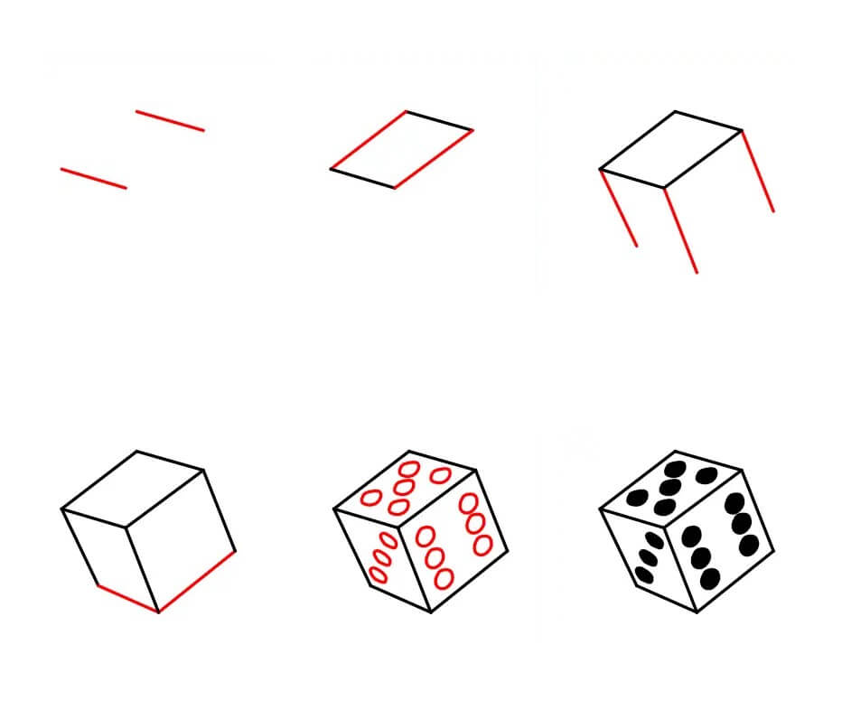 Dice idea (2) Drawing Ideas