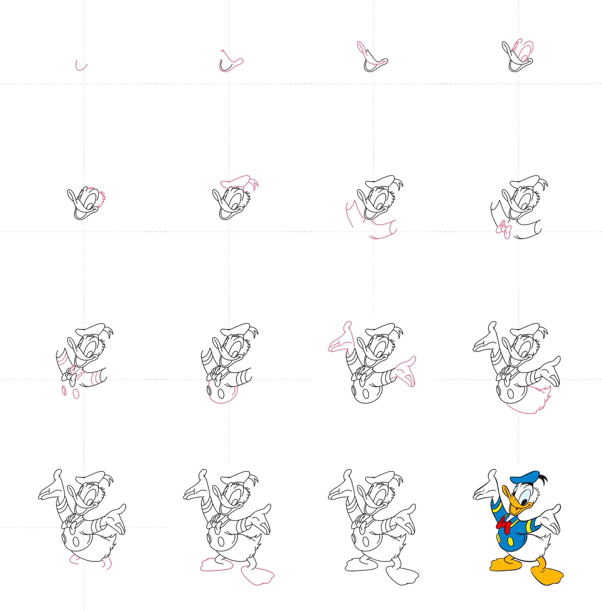 Donald Duck idea (7) Drawing Ideas