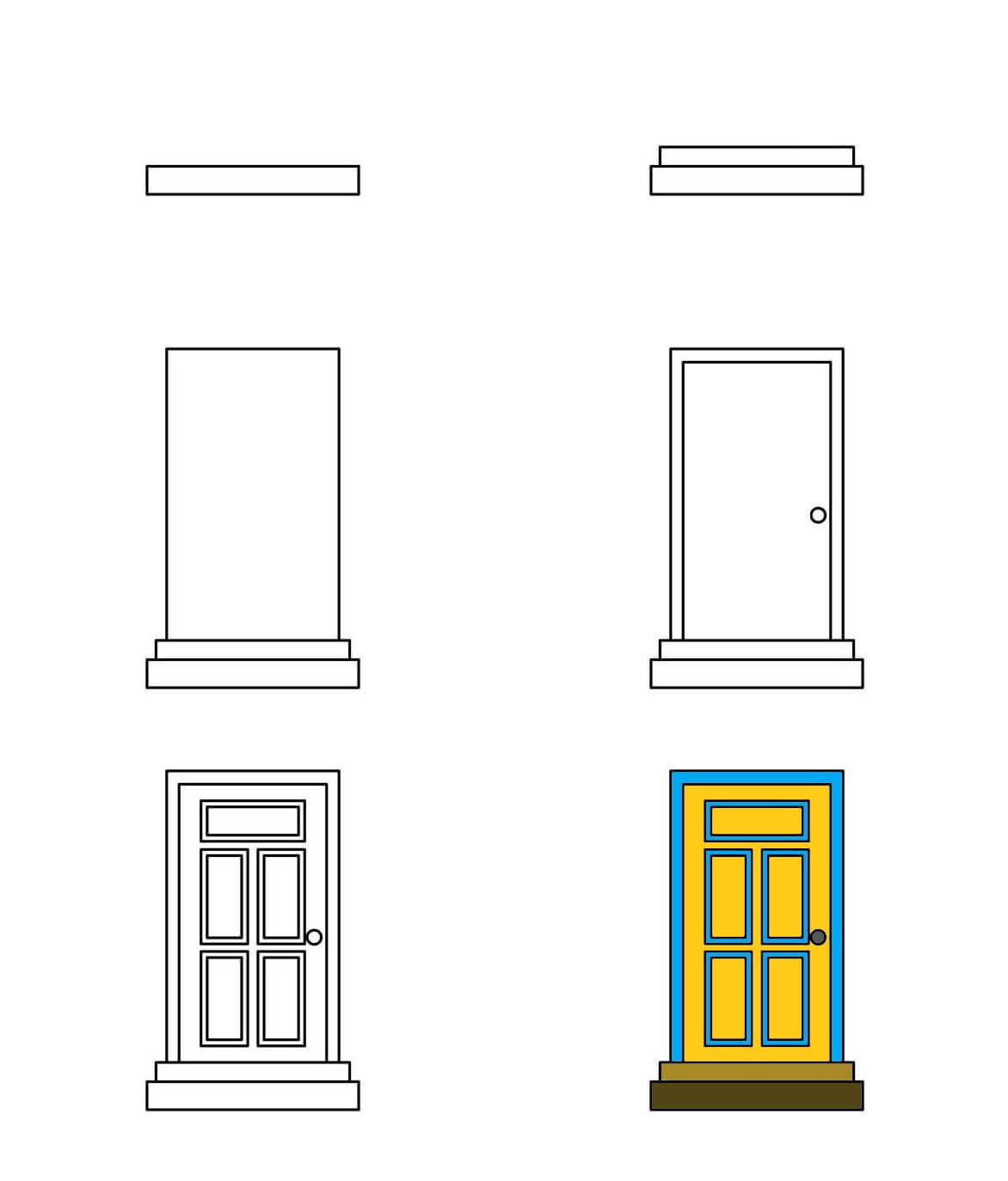 Door idea (10) Drawing Ideas