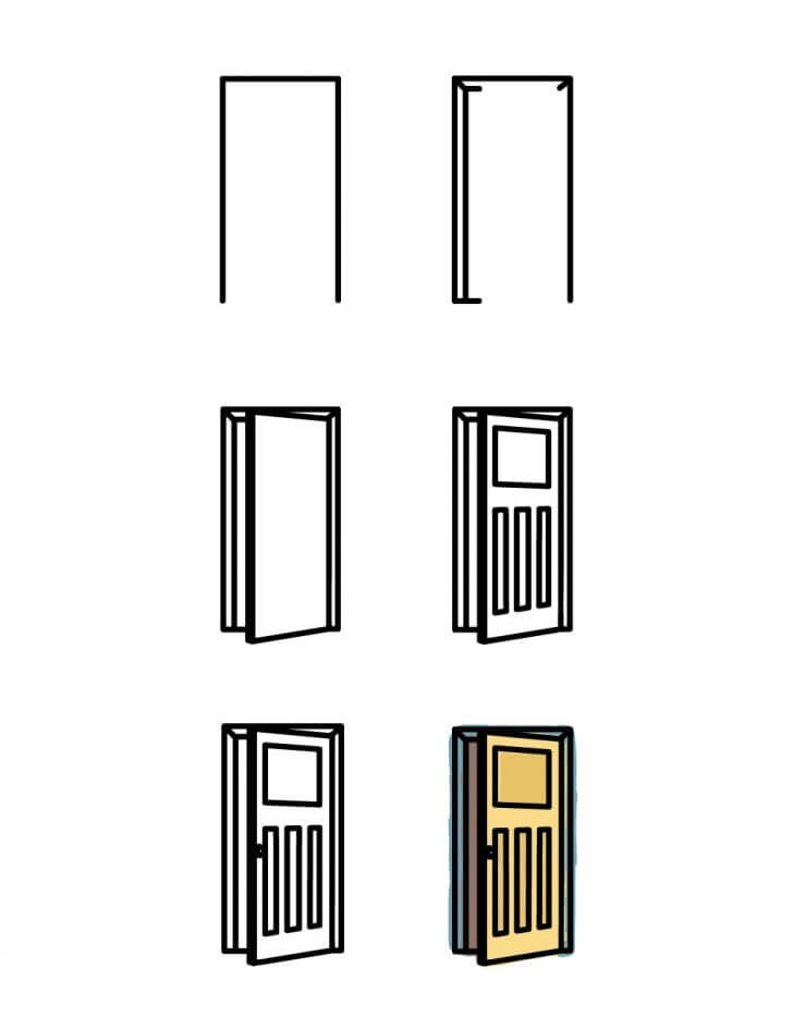 Door idea (17) Drawing Ideas