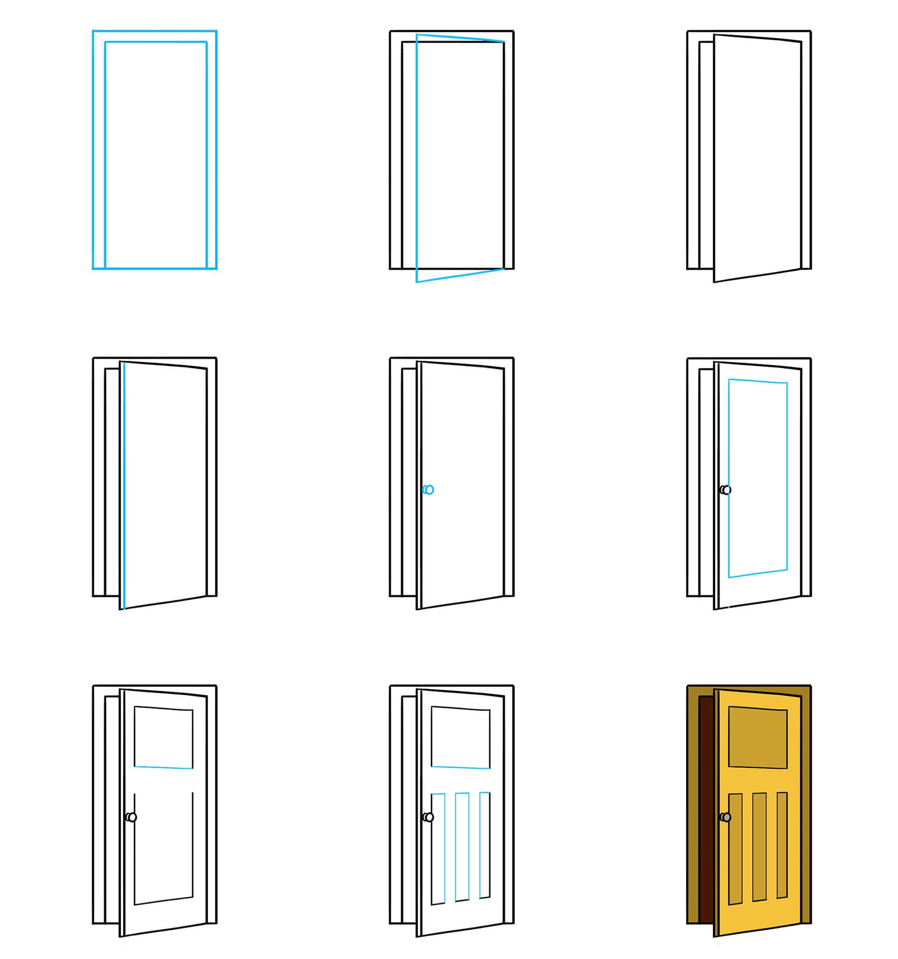 Door Drawing Ideas