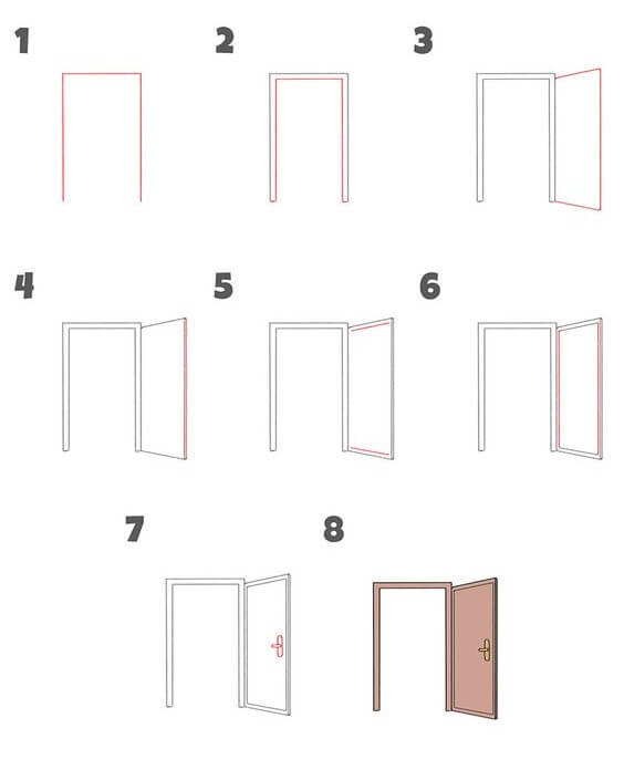 Door idea (7) Drawing Ideas