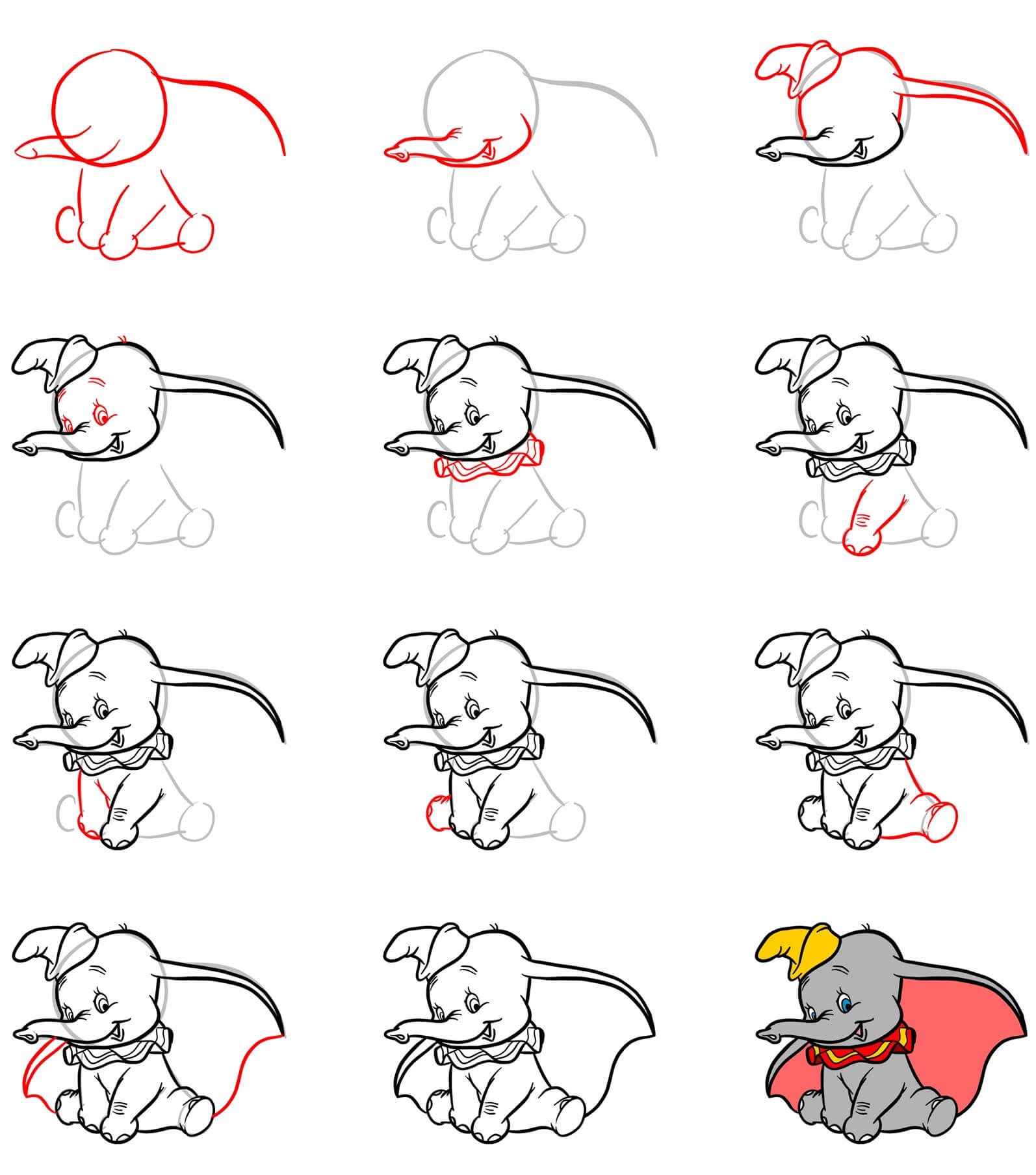 Dumbo idea (1) Drawing Ideas