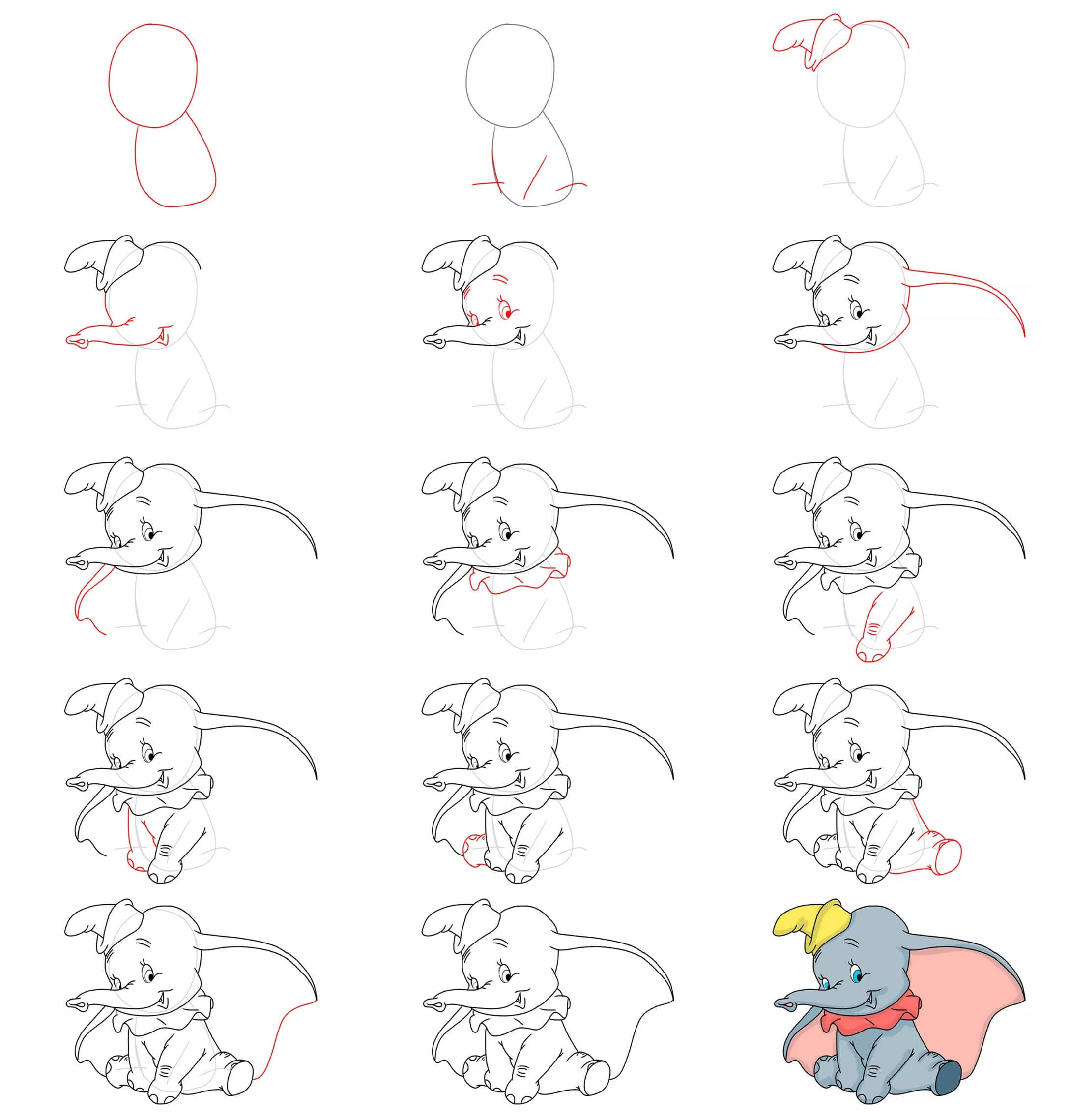 Dumbo idea (3) Drawing Ideas