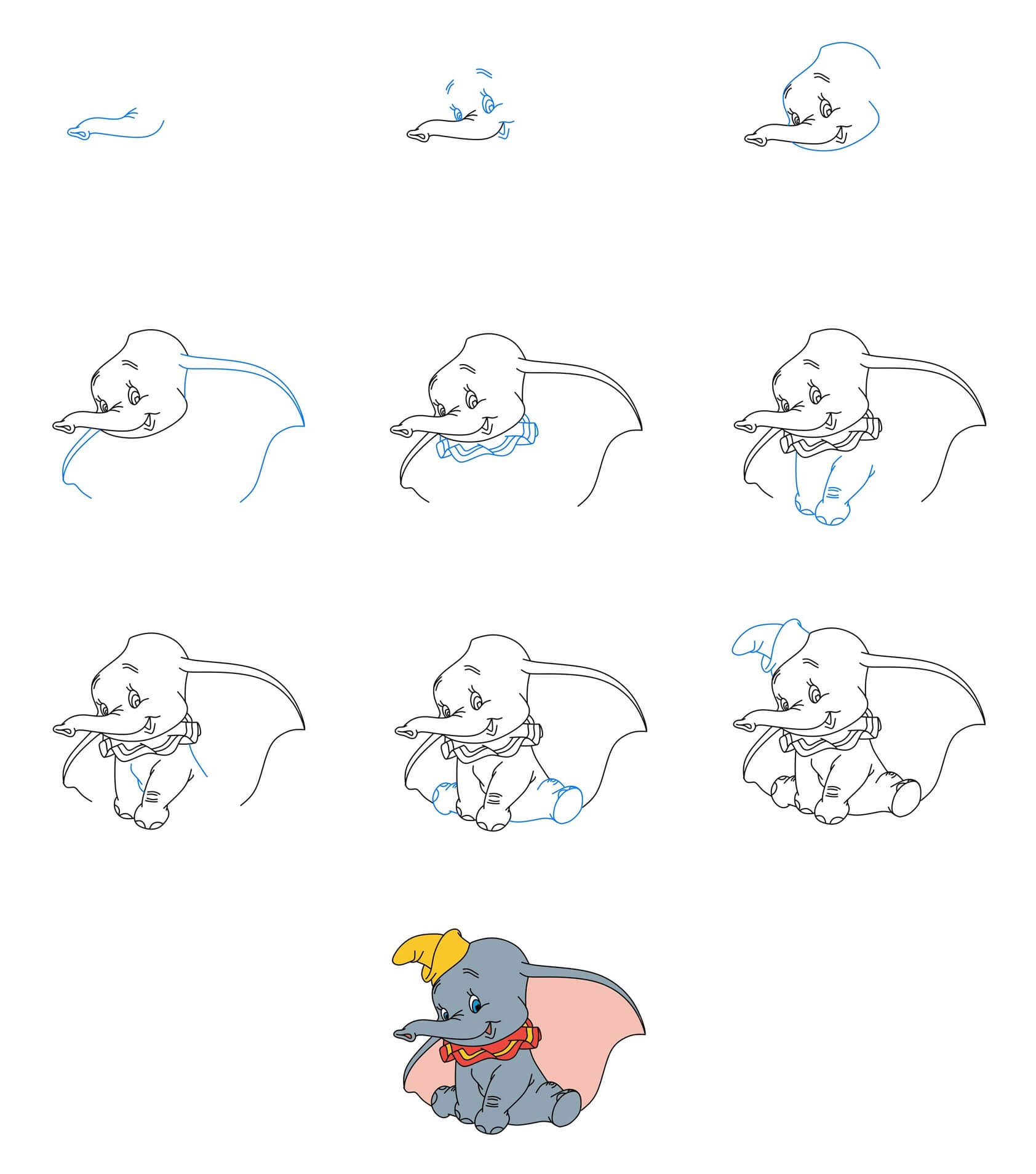 Dumbo idea (7) Drawing Ideas