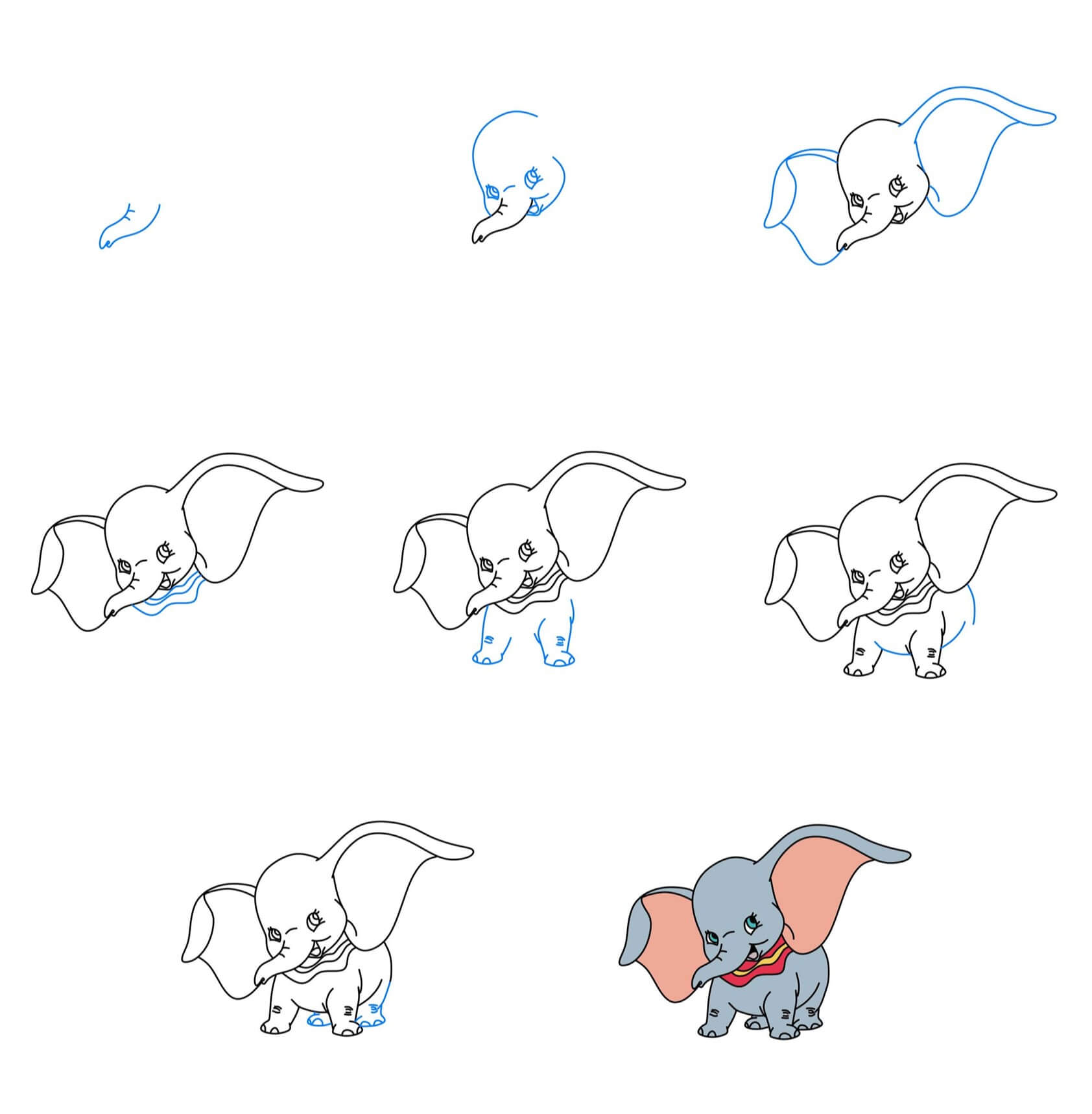 Dumbo idea (8) Drawing Ideas