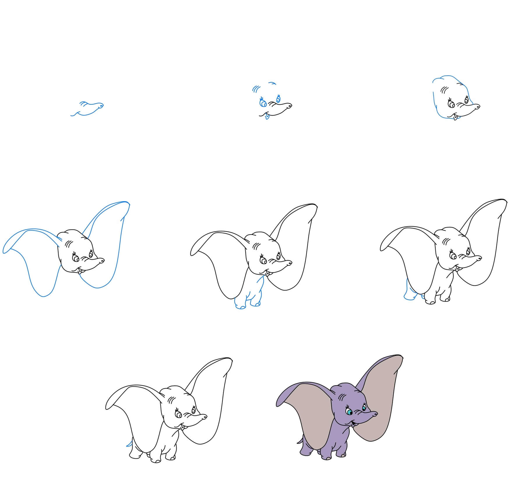 Dumbo idea (9) Drawing Ideas