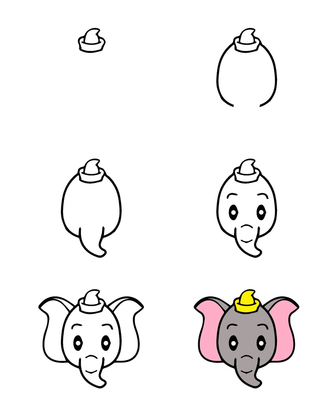 Dumbo's head (1) Drawing Ideas