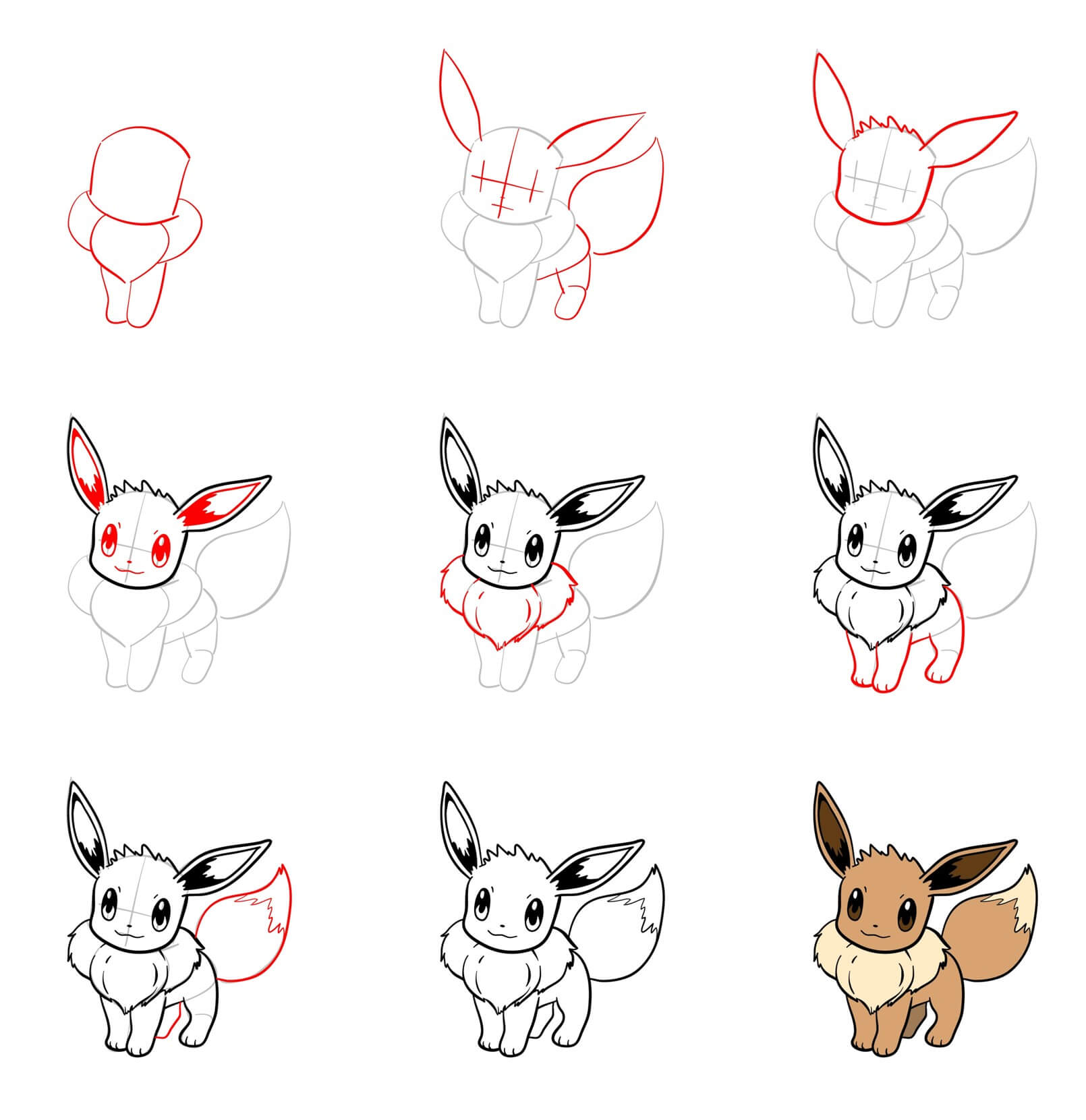 Eevee idea (11) Drawing Ideas