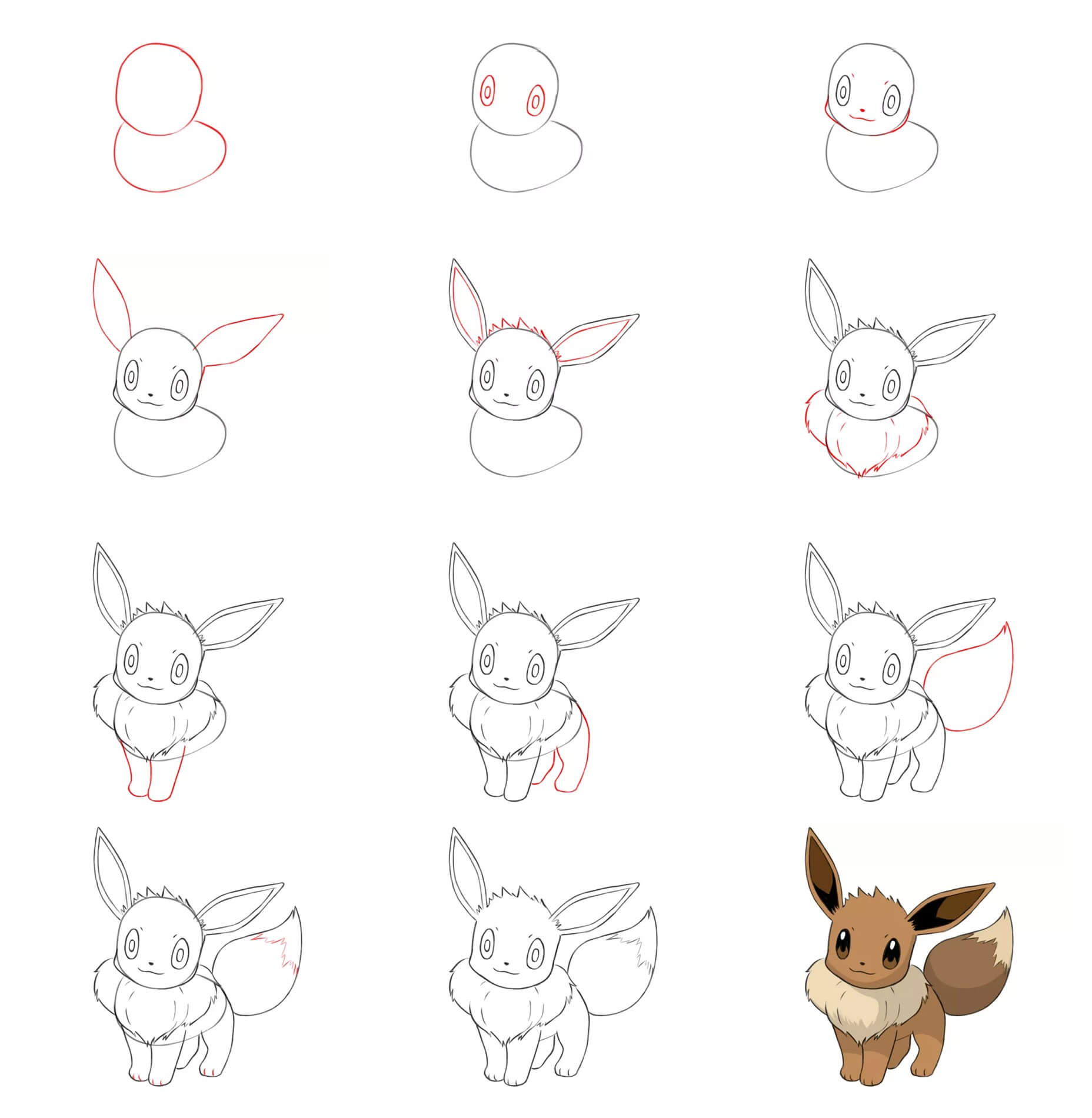 Eevee idea (13) Drawing Ideas