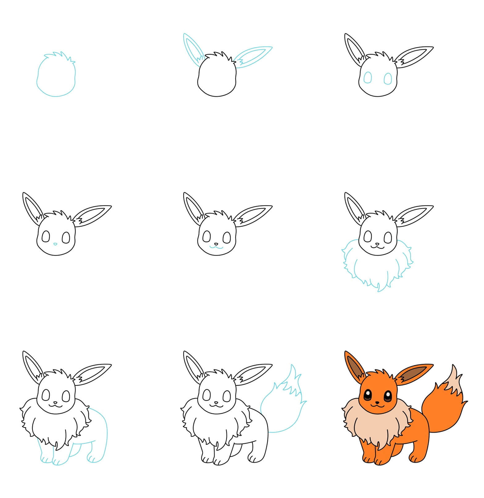 Eevee idea (2) Drawing Ideas