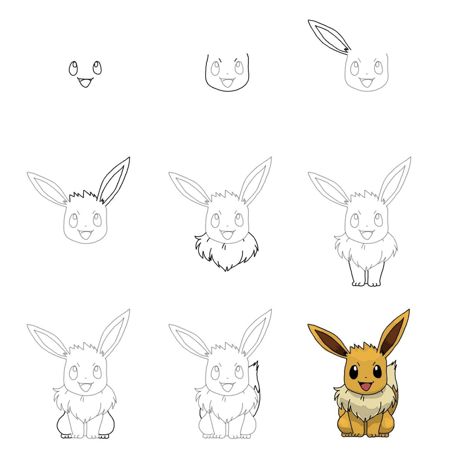 Eevee idea (3) Drawing Ideas