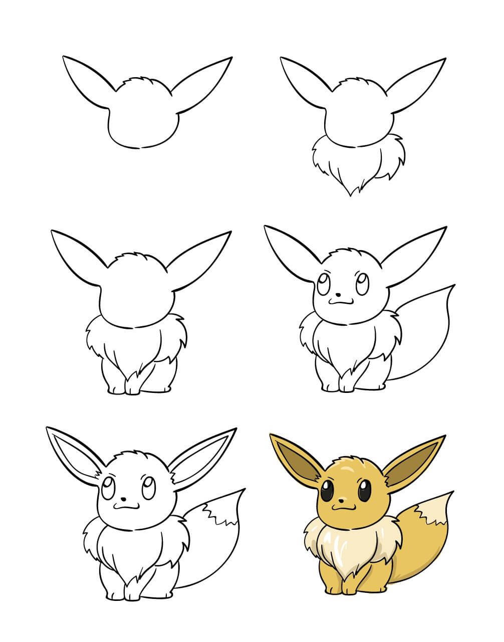 Eevee idea (7) Drawing Ideas