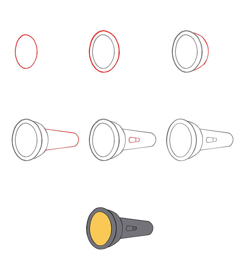 Flashlight idea (11) Drawing Ideas