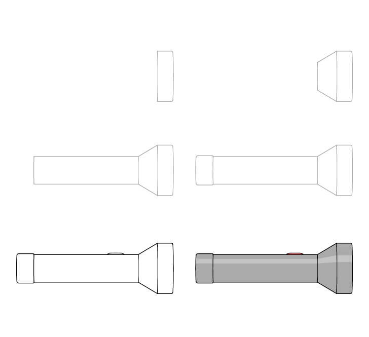 Flashlight idea (3) Drawing Ideas