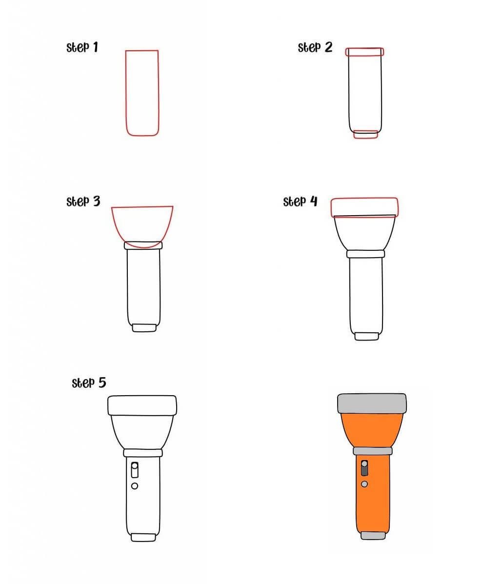 Flashlight idea (6) Drawing Ideas