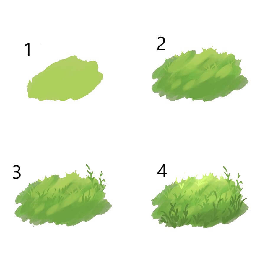 Grass idea (3) Drawing Ideas