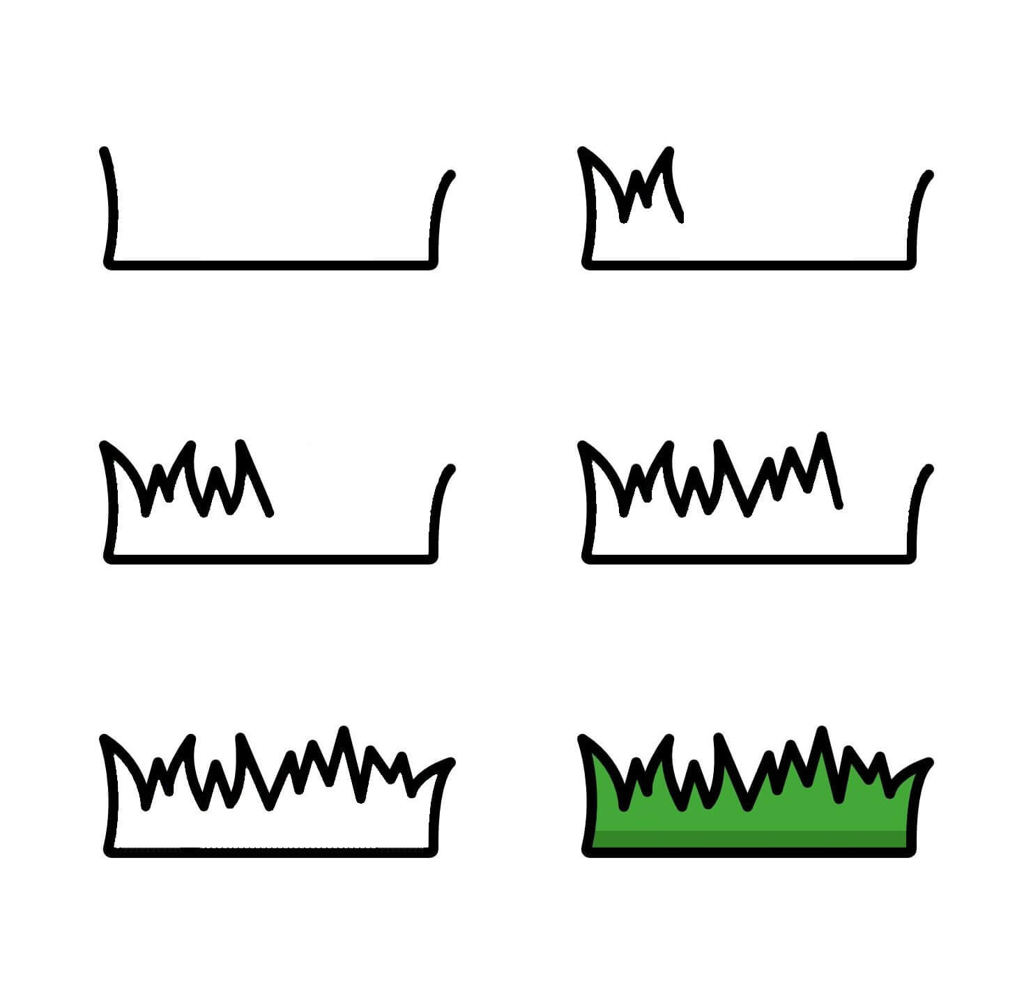 Grass idea (4) Drawing Ideas