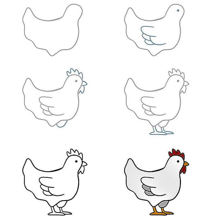 Hen idea (2) Drawing Ideas