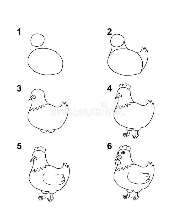 Hen idea (6) Drawing Ideas