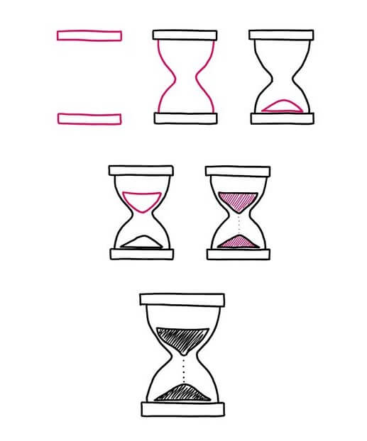 Hourglass idea (8) Drawing Ideas