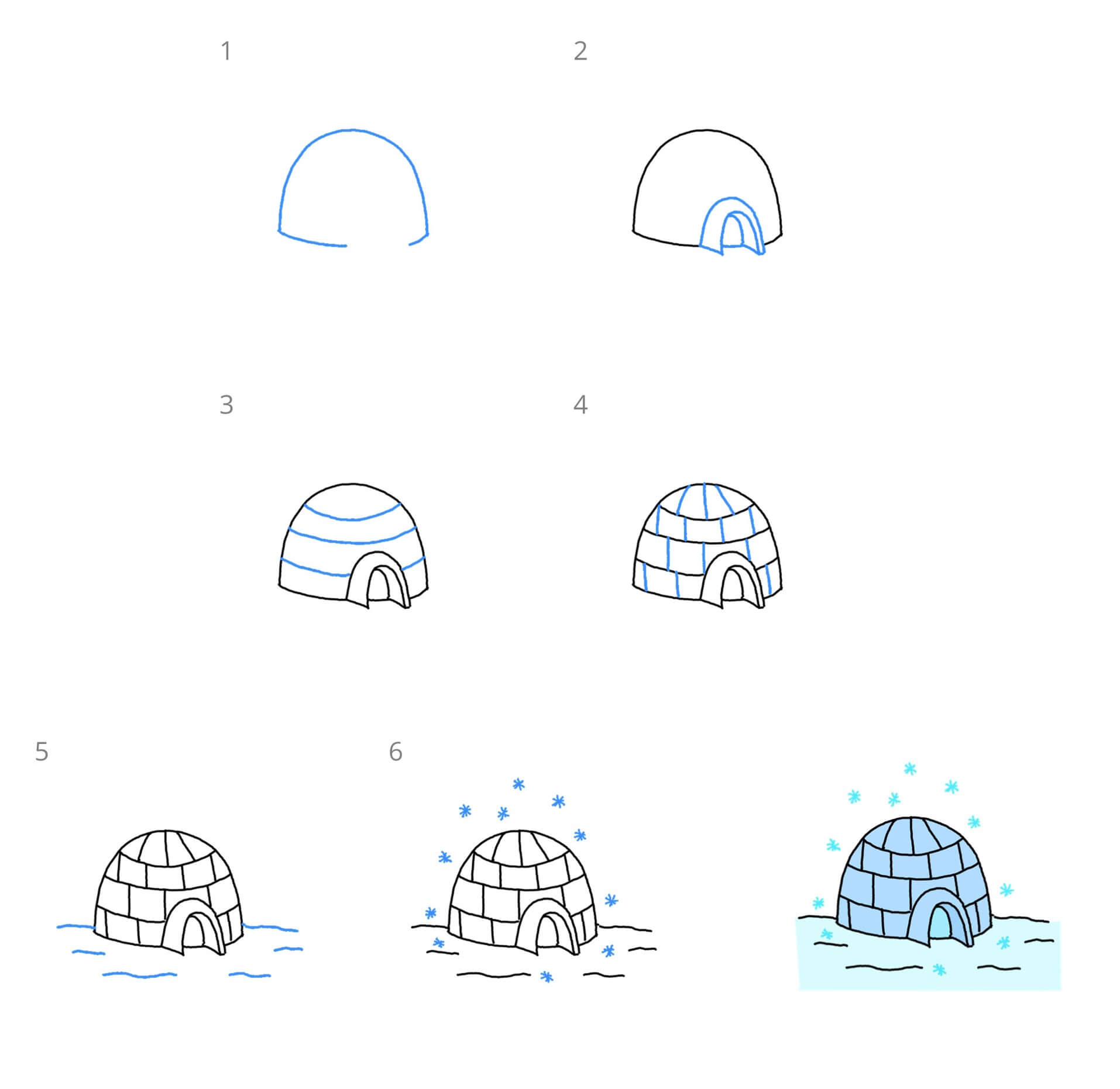 igloo idea (1) Drawing Ideas