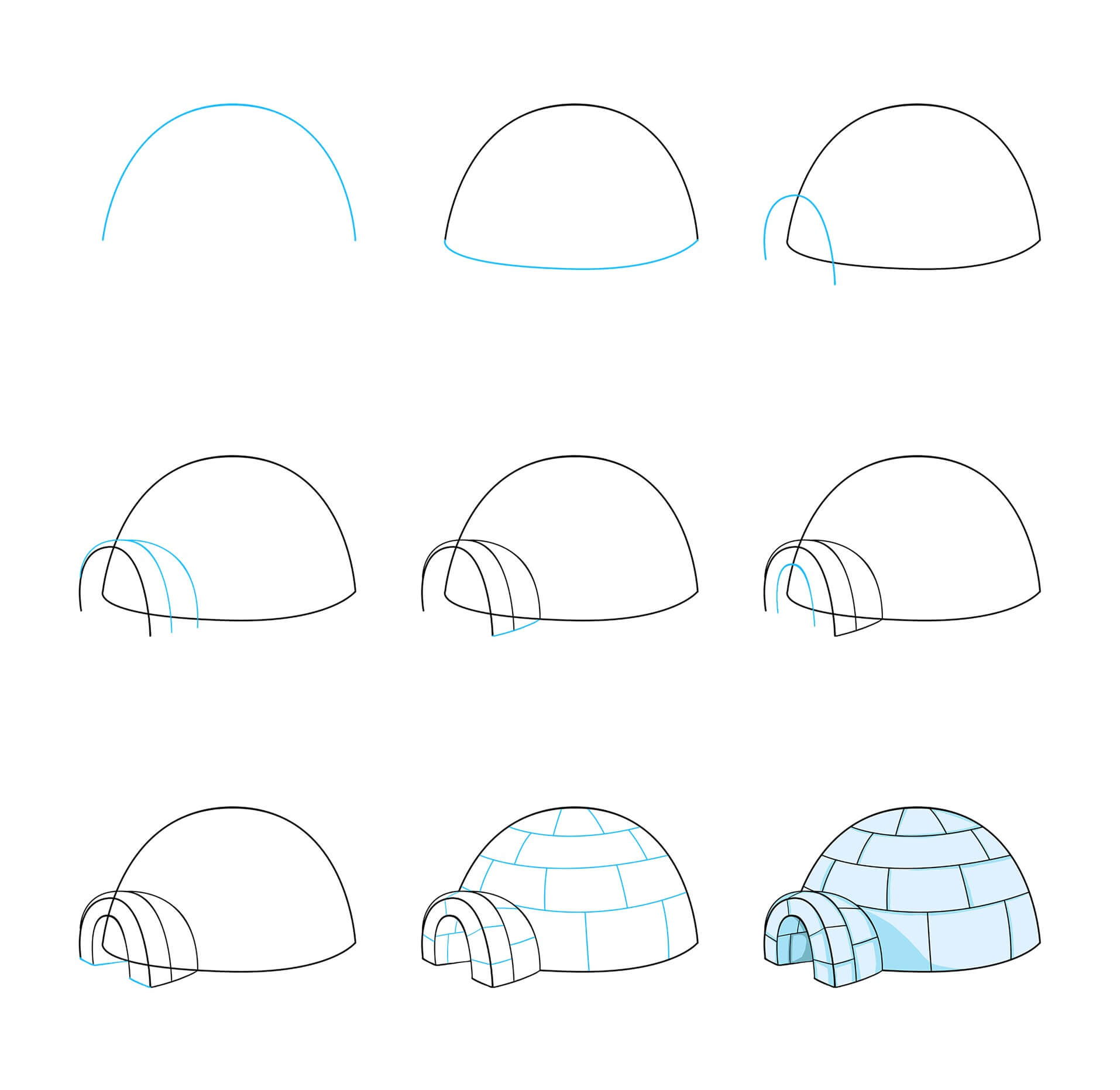 igloo idea (3) Drawing Ideas