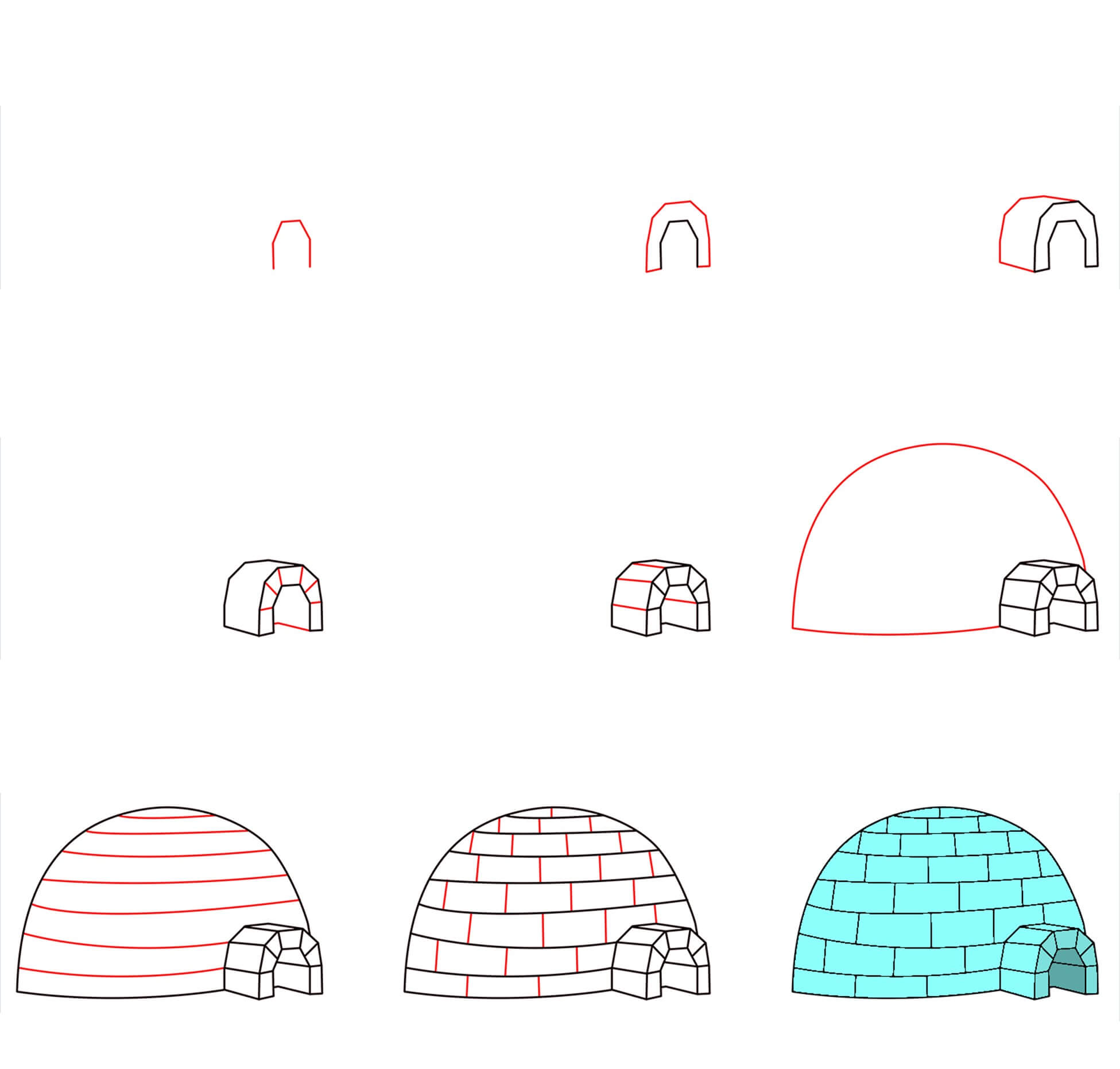 igloo idea (4) Drawing Ideas