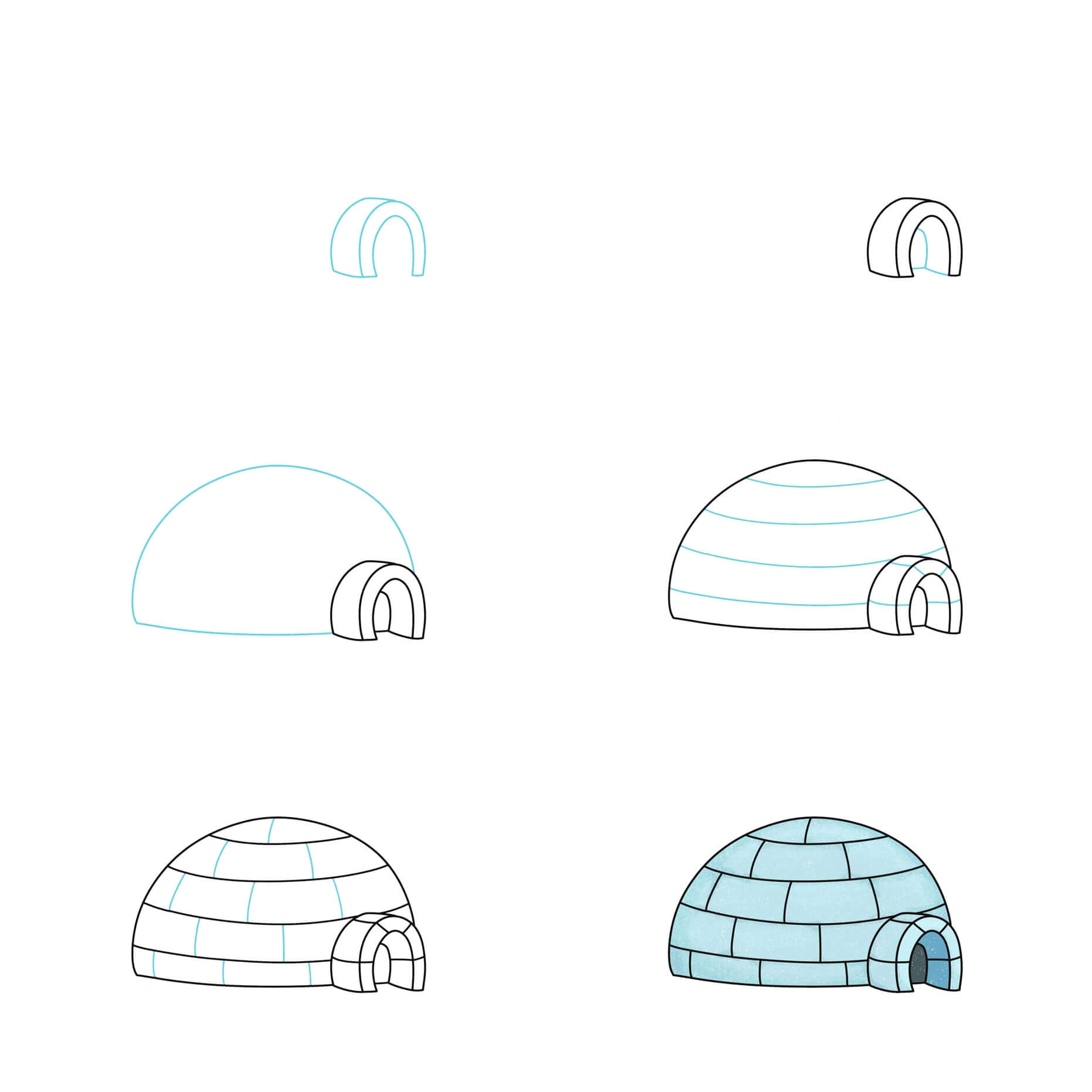 igloo idea (5) Drawing Ideas