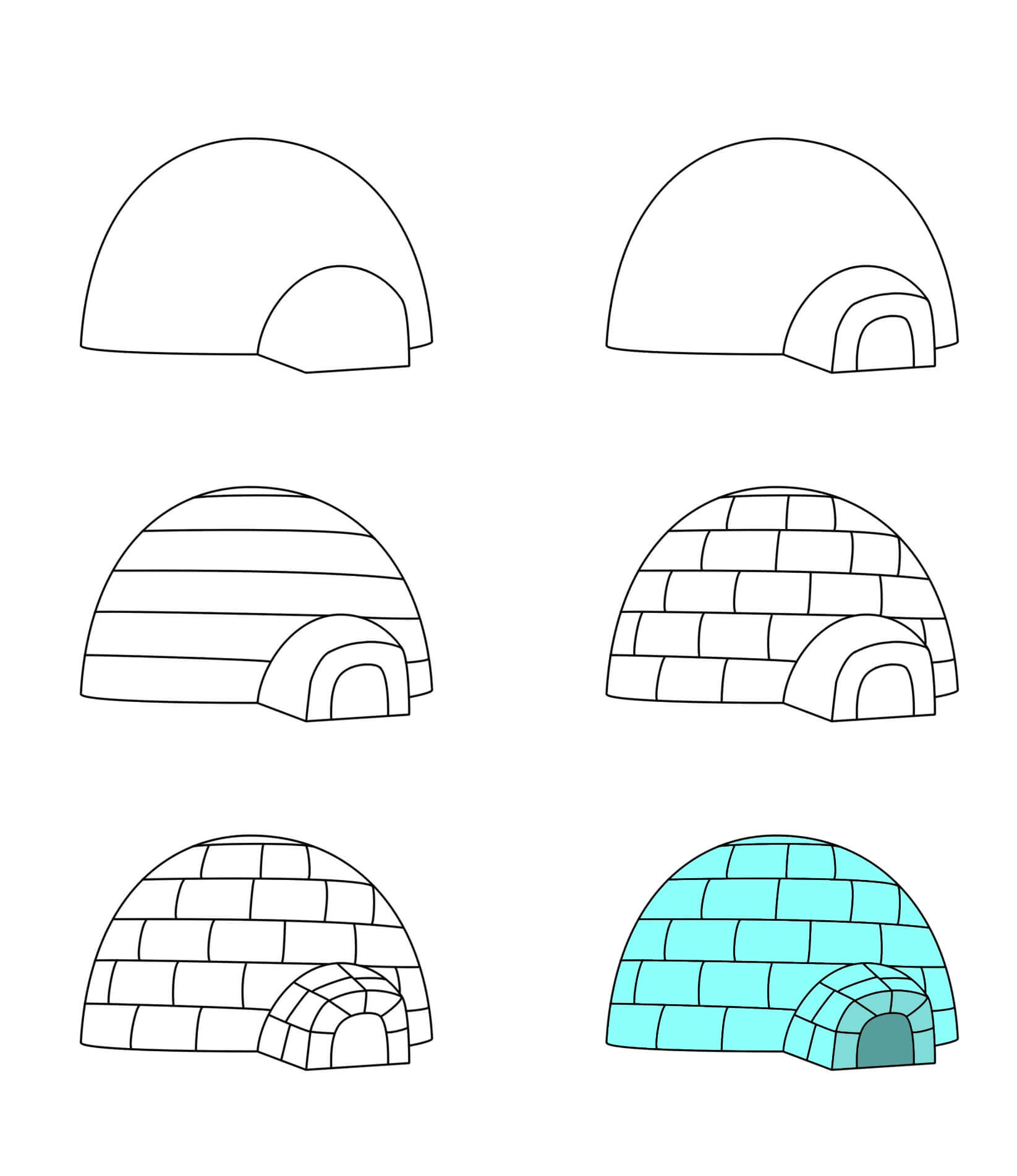 igloo idea (6) Drawing Ideas