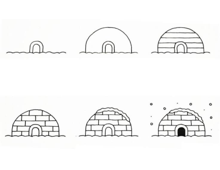 igloo idea (7) Drawing Ideas