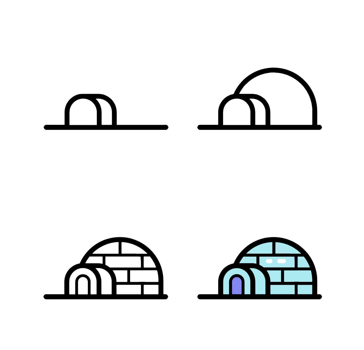 igloo idea (8) Drawing Ideas