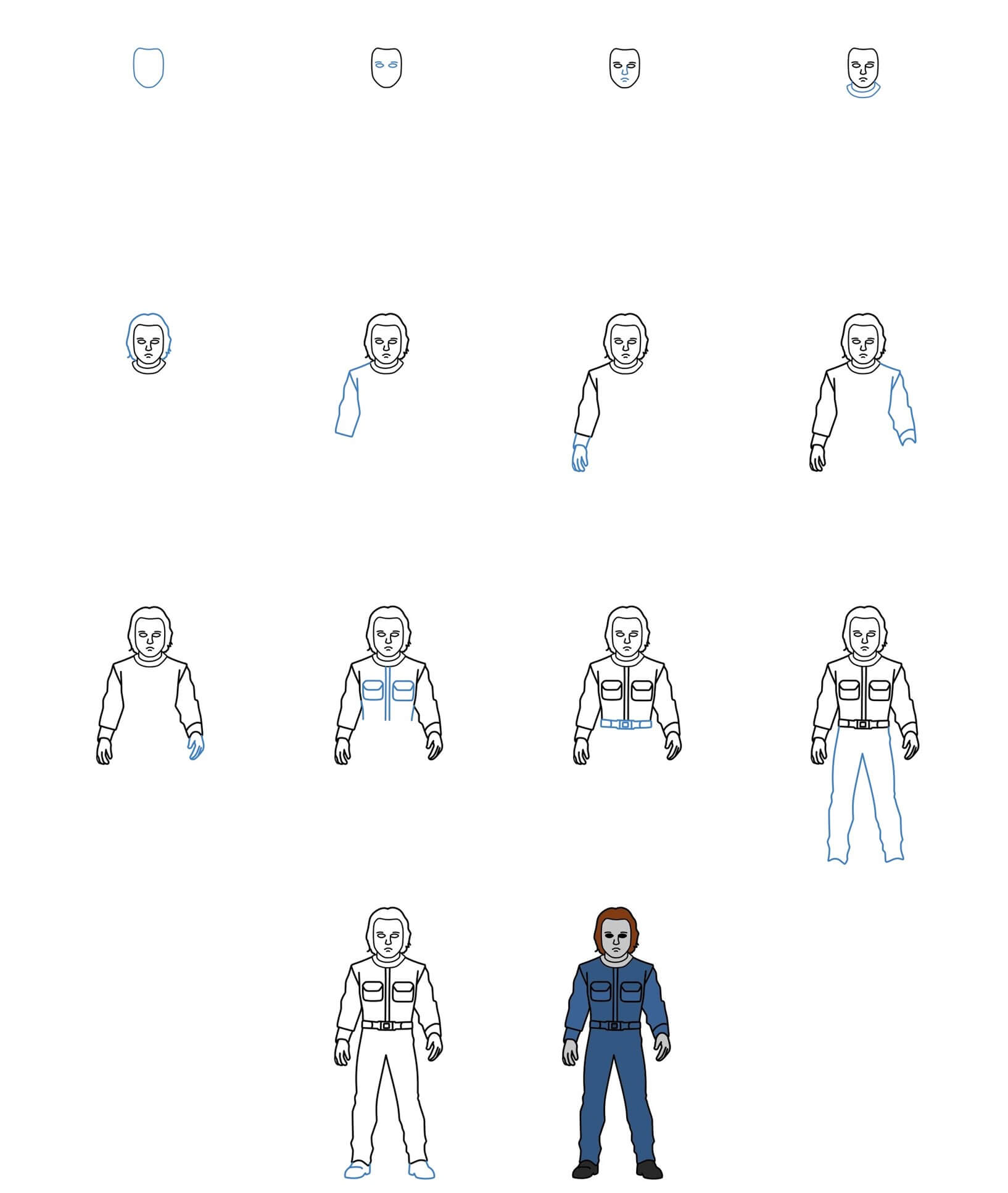 Michael Myers idea (5) Drawing Ideas