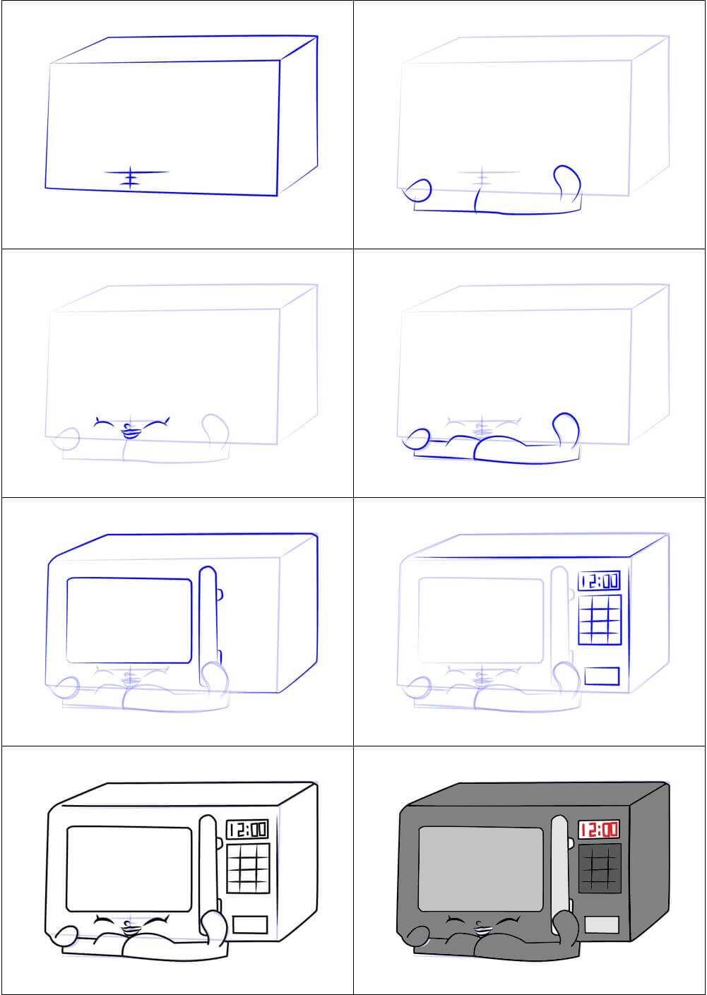 Microwave idea (1) Drawing Ideas