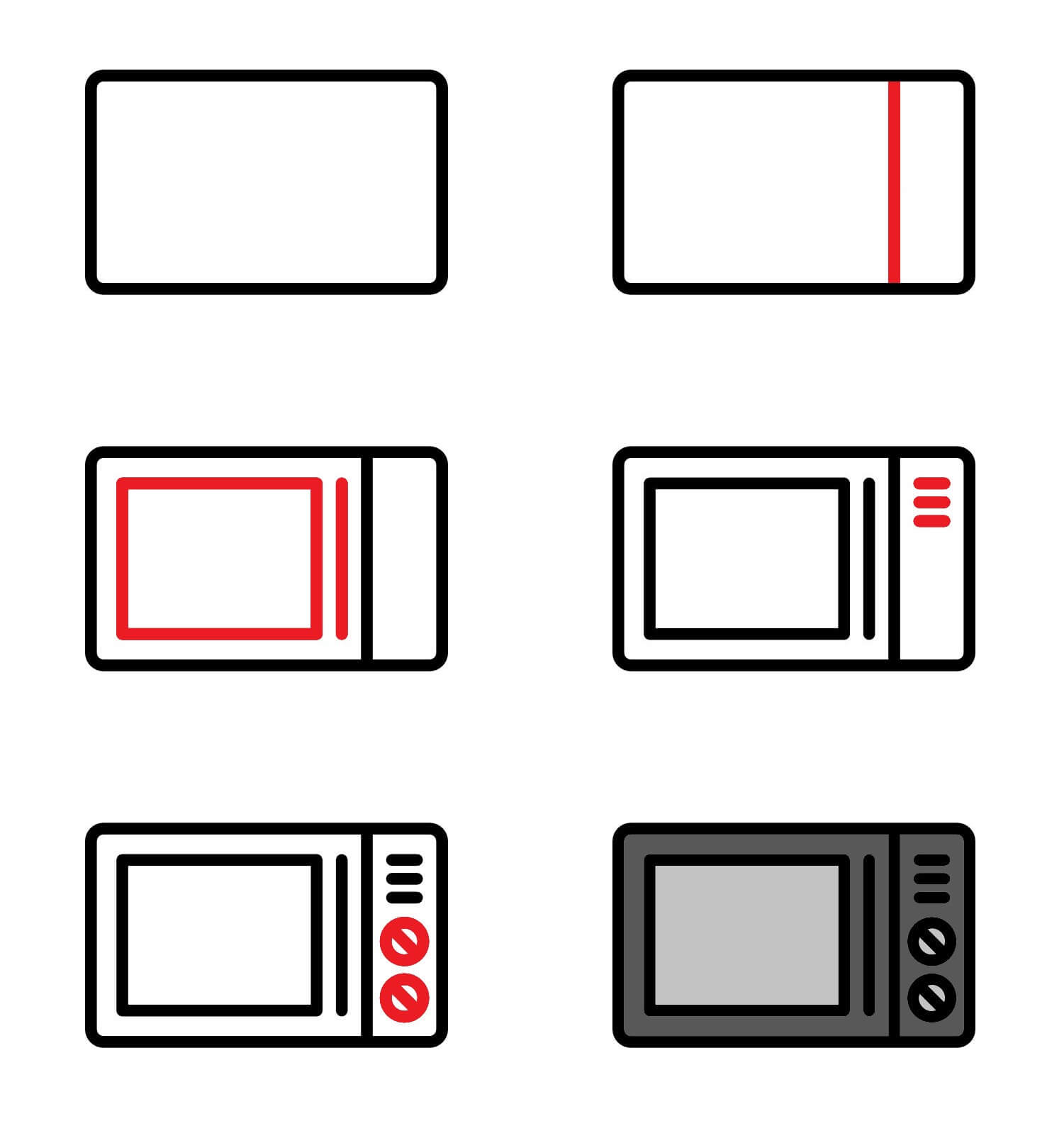 Microwave idea (10) Drawing Ideas