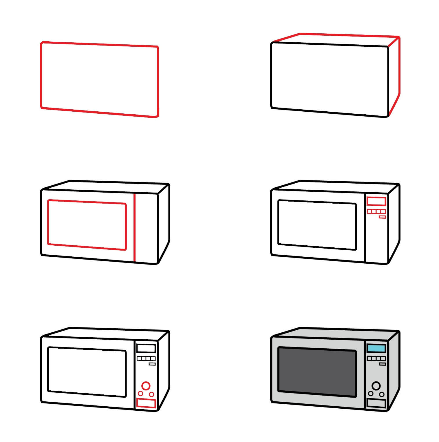 Microwave idea (11) Drawing Ideas