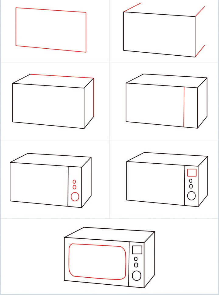 Microwave idea (13) Drawing Ideas