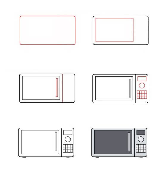 Microwave idea (15) Drawing Ideas