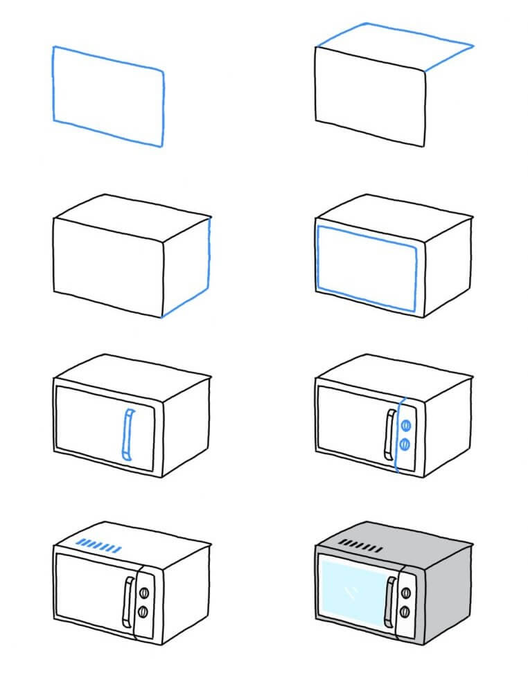 Microwave idea (17) Drawing Ideas