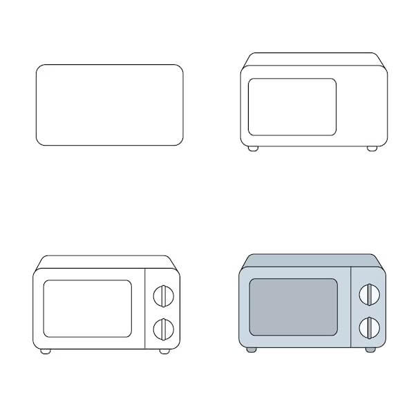 Microwave idea (18) Drawing Ideas