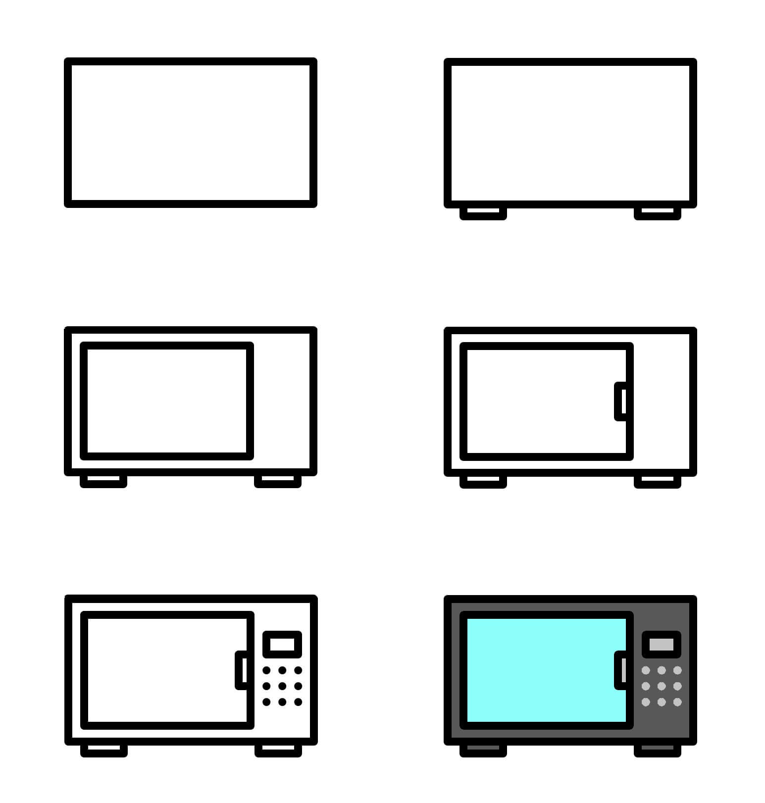 Microwave idea (8) Drawing Ideas