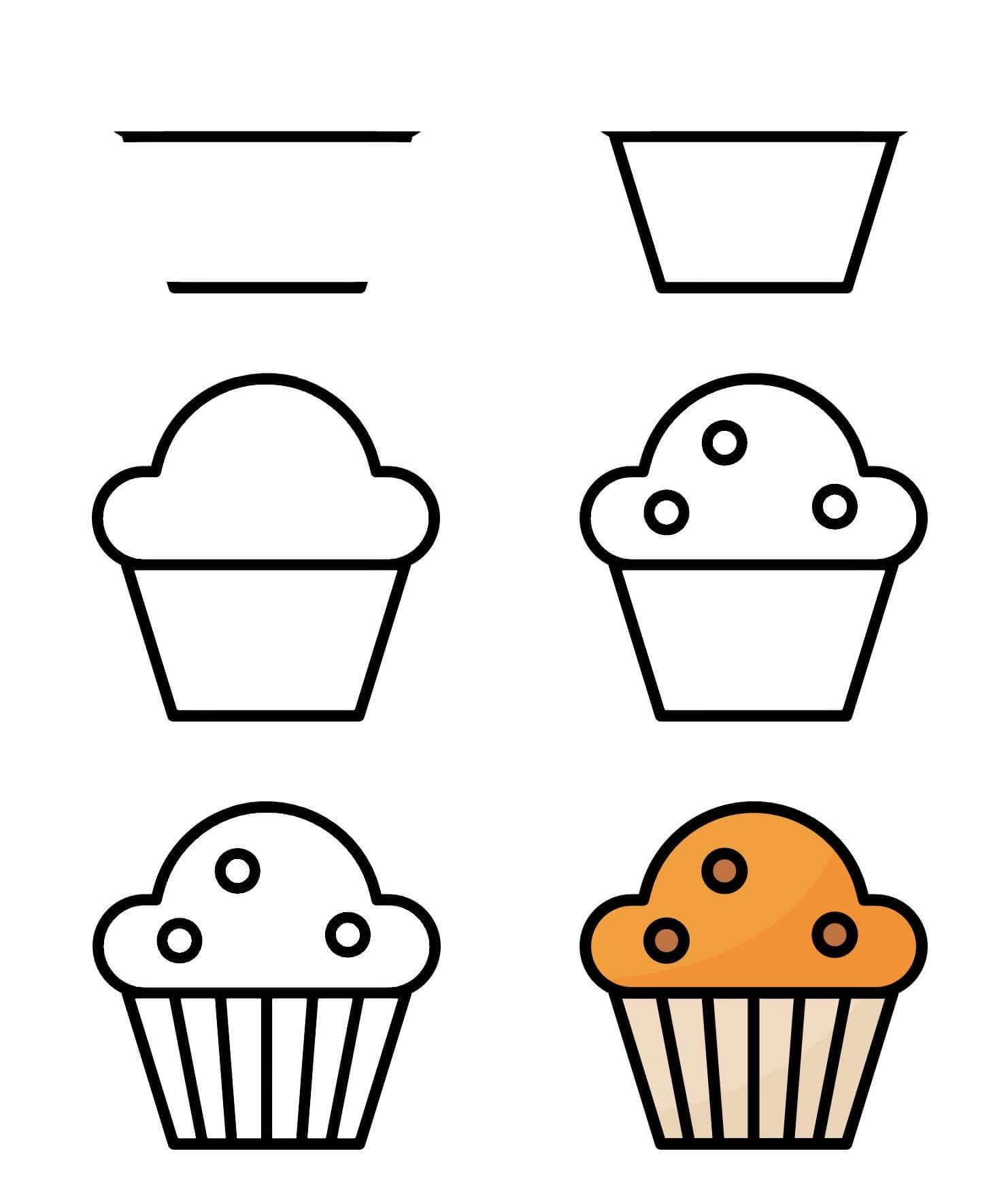 Muffin idea (11) Drawing Ideas