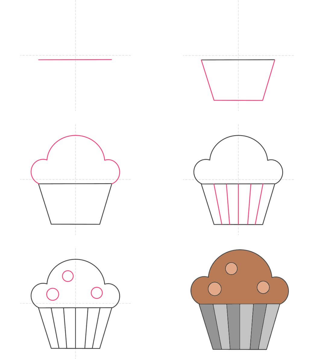 Muffin idea (12) Drawing Ideas