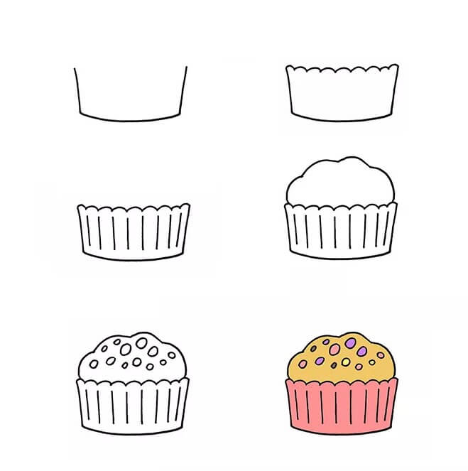 Muffin idea (2) Drawing Ideas